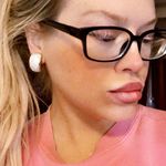 Christian Dior Large Pave Crystal Half Hoop Clip-On Earrings Photo 5