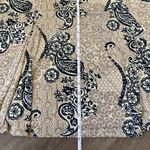 Jaclyn Smith  Boho Paisley Elastic Waist Lightweight Drapey A-line Skirt ~ Size L Photo 9