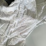 Jonathan Simkhai Dress Women 0 White Embroidery V Neck Eyelet Mini Cotton Photo 10