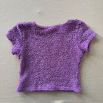 Route 66 Y2K butterfly Fuzzy baby tee Photo 1