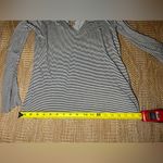 Lucky Brand  Women's Striped Bell Sleeve Shirt,Size XS,V Neck,Great Condition Photo 4