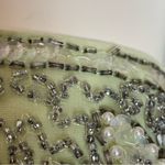 Vintage 50s Formal Dress‎ Prom Strapless Pale Green Elegant Hollywood Glamorous Size XXS Photo 5
