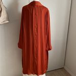 Cupcakes and Cashmere New  Women’s Luxe Open Front Duster Jacket in Paprika Photo 4