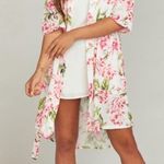 Show Me Your Mumu  Womens Brie Robe Garden Of Bloom OS Floral Lightweight Photo 0