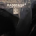 Rampage ‎ Suede Leather Black Skirt Photo 6