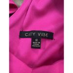 City Vibe  Dress Hop Pink Juniors Size 11 Photo 7