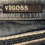 Vigoss Chelsea Capri Size 9/10 Heritage Fit Detailed stitching and Bling Photo 8