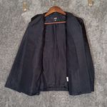 Tahari Eileen Fisher Silk Open Front Cardigan Bouse  Quit Luxury Old Money Large Photo 3