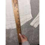 We The Free  Ivory White long sleeve Wild Hearts Henley ribbed knit shirt S Photo 7