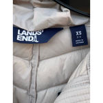 Lands' End NWT  Puffer Jacket CREME XS Photo 1