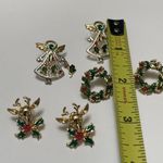 Lot Of 3 Earrings Pierced Christmas Holiday Photo 7