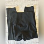 Lululemon  Align Ultra High Rise 21” Black Leggings Size 6 Small Yoga Stretch Photo 6
