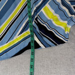 Ashley Stewart  Striped Tunic Top Sz 22 Career Office Siren Maximalist Art Deco‎ Photo 8