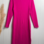 Charter Club  cashmere sweater dress midi turtleneck soft cozy ribbed Photo 0