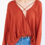 Urban Outfitters Mayfair Plunge Surplice Top Photo 0