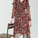 Sam Edelman Floral Long Sleeve Dress Photo 4
