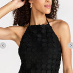 Just Me Gorgeous! black formal dress sz M Photo 2