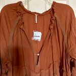 Free People In the Moment Dress in Tigerwood Photo 5