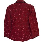 Ellen Tracy Pajama Set Womens Tree Star Red Black Christmas. Womens Size Small. Photo 3