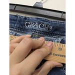 GRACE IN LA  Women's Jeans Blue Light Wash Embellished Mid Rise Boot Cut Size 26 Photo 2