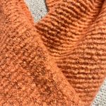 Aerie ⭐️ Coral Orange Cozy Soft Ribbed Knit Chunky Long Scarf EUC Photo 2