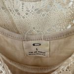 Pins & Needles size Large sleeveless dress cream crochet overlay lined‎ Photo 3