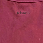 Stori Opposition Activewear Athletic Gym Outdoors Blouse Tank Top Size 8 Sangria Purple Photo 2
