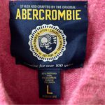 Abercrombie & Fitch Vintage Pink Cable Knit Sweater L Shetland Wool Cashmere Photo 2