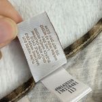 Chico's ‎ Women's Top Size 1 Medium Brown Tan Diamond Geometric Print 3/4 Sleeve Photo 4