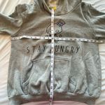 Stay Hungry Pullover Hoodie Gray Size M Photo 3