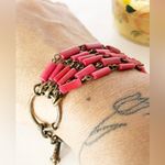 Lucky Brand  Gold-Tone and Coral Bracelet Photo 5