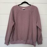 Universal Threads Universal Thread Women’s XL Mauve Sherpa Sweatshirt Photo 0