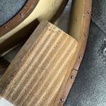 Bleecker and Bond Boots Womens Size 7.5M Gray Suede Double Buckle Ankle Booties Photo 7