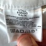 Old Navy White Cotton Pants Chino  Size 6 Tall Photo 4