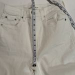 Aritzia Denim Forum Jeans Sz 25x28L Twiggy High Rise Flare White Spring Festival Photo 8