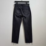 Moussy Northville High Waisted Straight Leg Jeans in Black Size 26 Photo 10