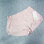 Lululemon Hotty Hot High Rise Athletic Shorts Flush Pink Size 14 NWT Photo 4