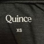 Quince Women's Black Sleeveless Mock Neck Workout Basic Athletic Tank Top Sz XS Photo 2