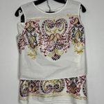 Chelsea and Violet Large Women’s Embroidered Top and Skirt Boho Art To Wear Photo 0