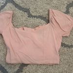 Lottie Moss Pink Crop Top Photo 0