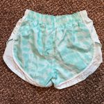 Nike Dri Fit Printed Tempo Running Shorts Teal White Women’ Photo 1