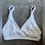 SO  White Lace Halter Bralette Photo 2