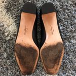 Salvatore Ferragamo Dark Bwn Alligator Leather Heel. Size 8 Photo 5