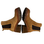 Söfft Women's Jordie Brown Suede Leather Chelsea Lug Heel Ankle Boots Size 9.5M Photo 4