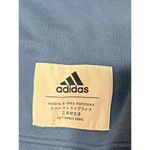 Adidas  Blue French Terry Cinch Pullover Hoodie Size Large NWOT Photo 6