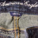 American Eagle Skinny Kick crop Jeans women's stretch size 6 sequin pockets Photo 6