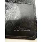 Brighton Vintage  Brown Checkbook Wallet Bifold Croc &‎ Pebble Leather Photo 6