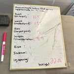 Likely Brooklyn Front-Slit column Gownin blue gray size 4 Photo 12