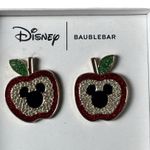 BaubleBar Disney  Apple Earrings New in Box Photo 5