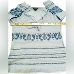 Tommy Bahama  Boho-embroidered top M Photo 1